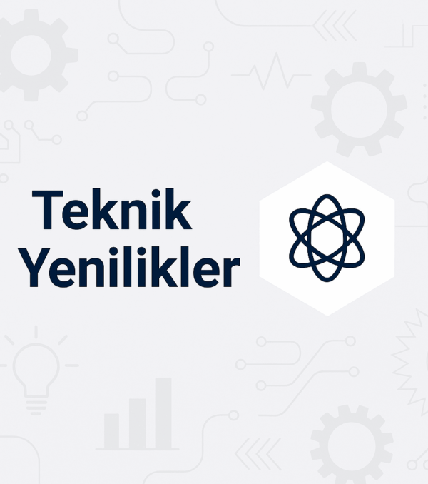 yenilikler