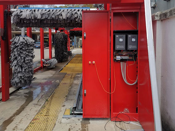 Oto Yıkama Makinasında Kullanılan ersan VFD